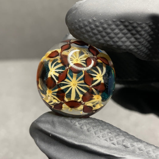 Tomoya Sakagami Hemp Leaf Marble 1.1”