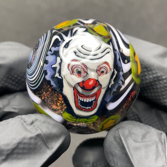 Stephen Boehme Clown Marble 1.7”