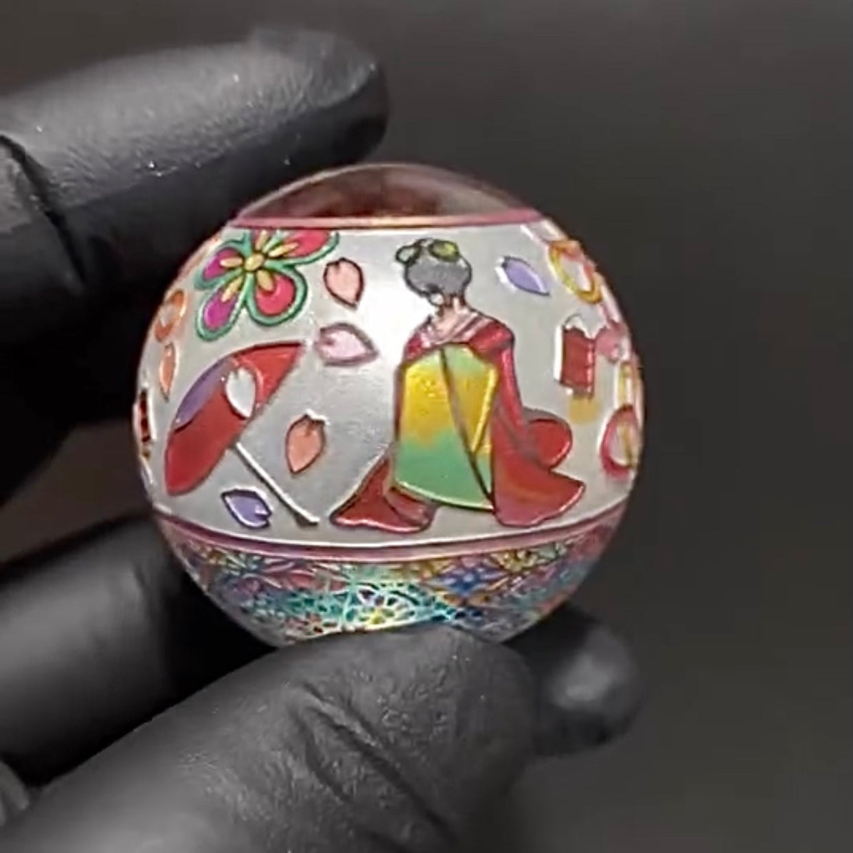 Masataka Joei Kimono Kaleidoscope Marble 1.49”