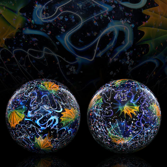 El Hefe Remy Schwartz Crushed Opal Fume Flower Marble 2”