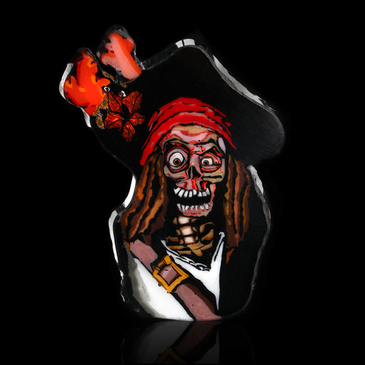 Stephen Boehme Zombie Jack Sparrow Murrine Slice