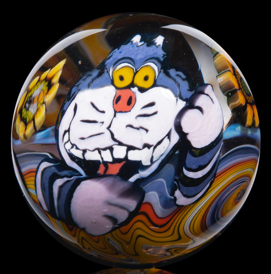 Stephen Boehme Cheshire Cat Marble 2”