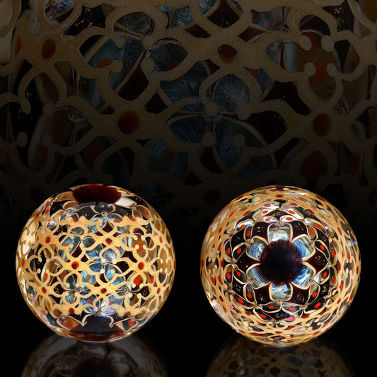 Tomoya Sakagami Flower & Cloisonne Marble 1.2”